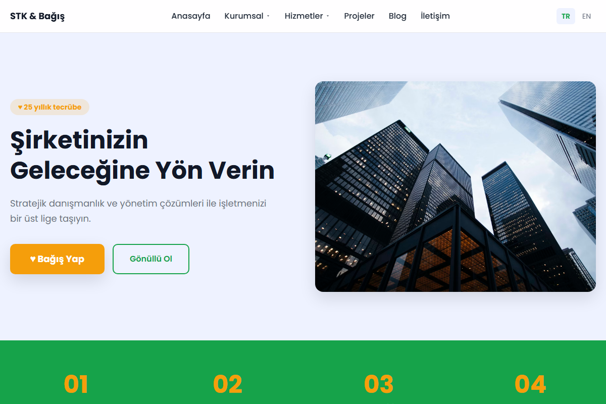 STK & Bağış teması